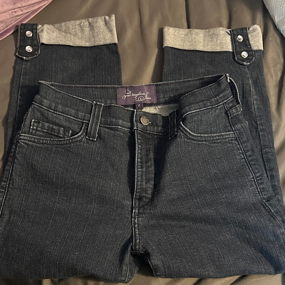 NYDJ Dark capri Jeans